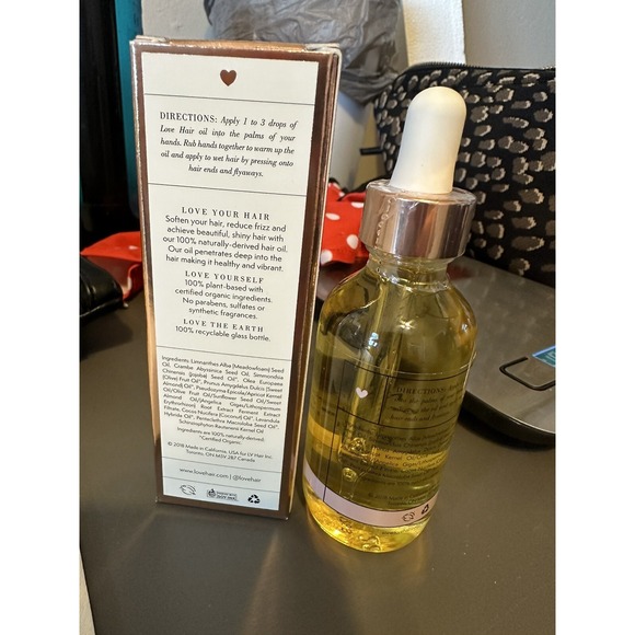 Love Hair Nourishing Oil for Scalp & Hair All-Natural Oils Lavender New In Box - Picture 2 of 2